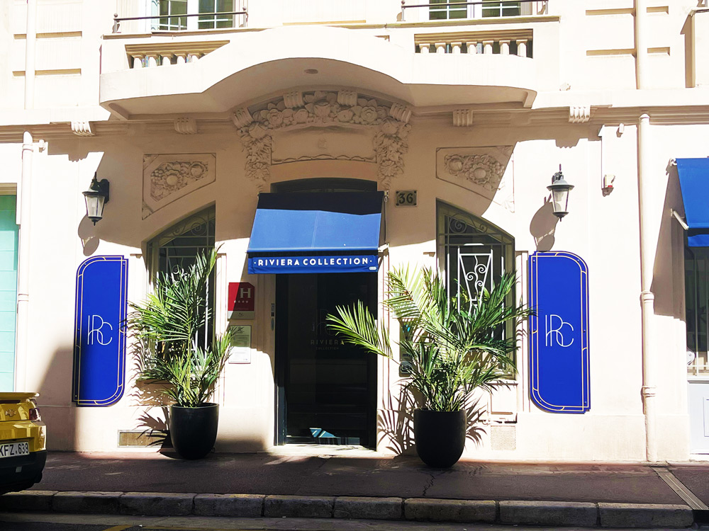 Riviera Collection boutique hotel in Nice in an Art Deco building near Promenade des Anglais