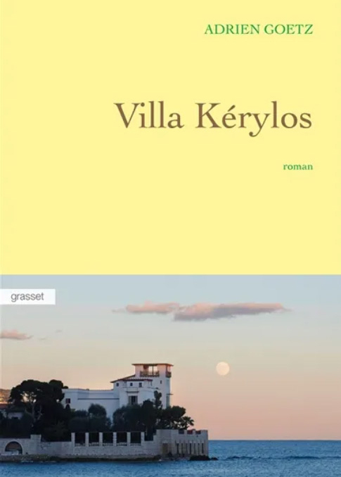 Villa Kerylos book by Adrien Goetz inspired by the Greek villa in Beaulieu-sur-Mer French Riviera